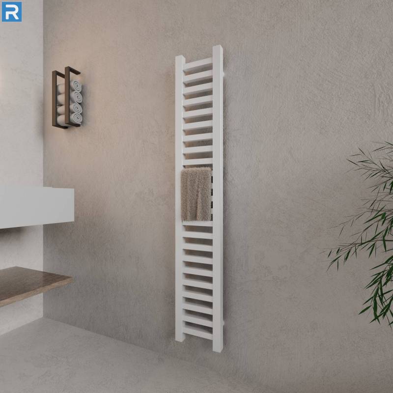 ROTHLER Design-Handtuchleiter Heizkörper Weiß 20 x 140 cm