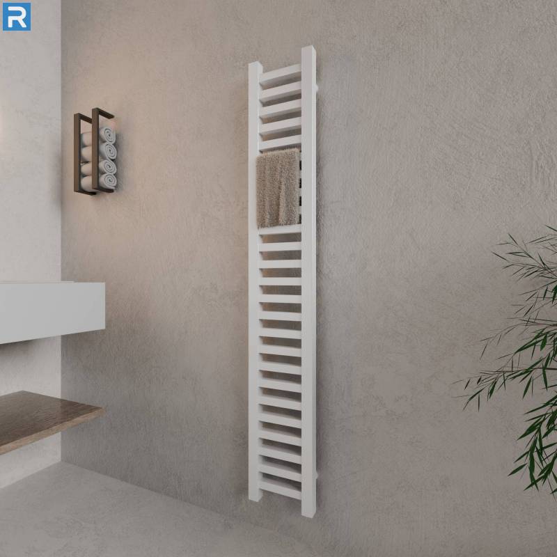 ROTHLER Design-Handtuchleiter Heizkörper Weiß 20 x 160 cm