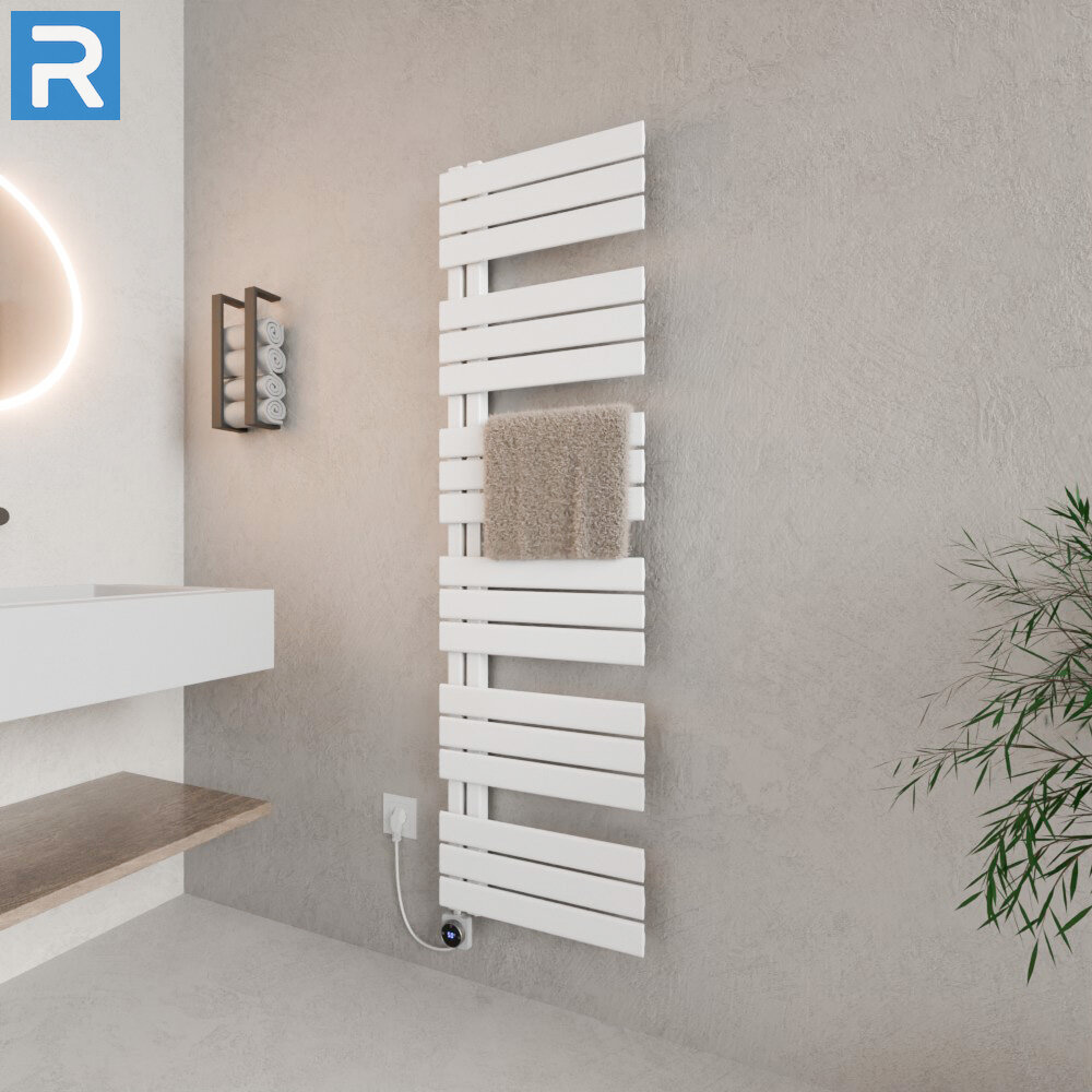 ROTHLER Elektrischer Design Handtuchheizkörper Badheizkörper Weiß 50 x 164 cm Befüllt ROTHLER Elektrischer Design Handtuchheizkörper Badheizkörper Weiß 50 x 164 cm Befüllt