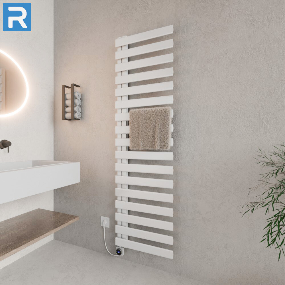 ROTHLER Elektrischer Premium Handtuchheizkörper Badheizkörper Weiß 50 x 183 cm mit Thermoflüssigkeit ROTHLER Elektrischer Premium Handtuchheizkörper Badheizkörper Weiß 50 x 183 cm mit Thermoflüssigkeit