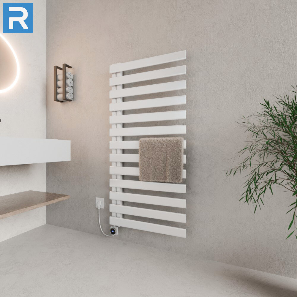 ROTHLER Elektrischer Premium Handtuchheizkörper Badheizkörper Weiß 60 x 140 cm mit Thermoflüssigkeit ROTHLER Elektrischer Premium Handtuchheizkörper Badheizkörper Weiß 60 x 140 cm mit Thermoflüssigkeit