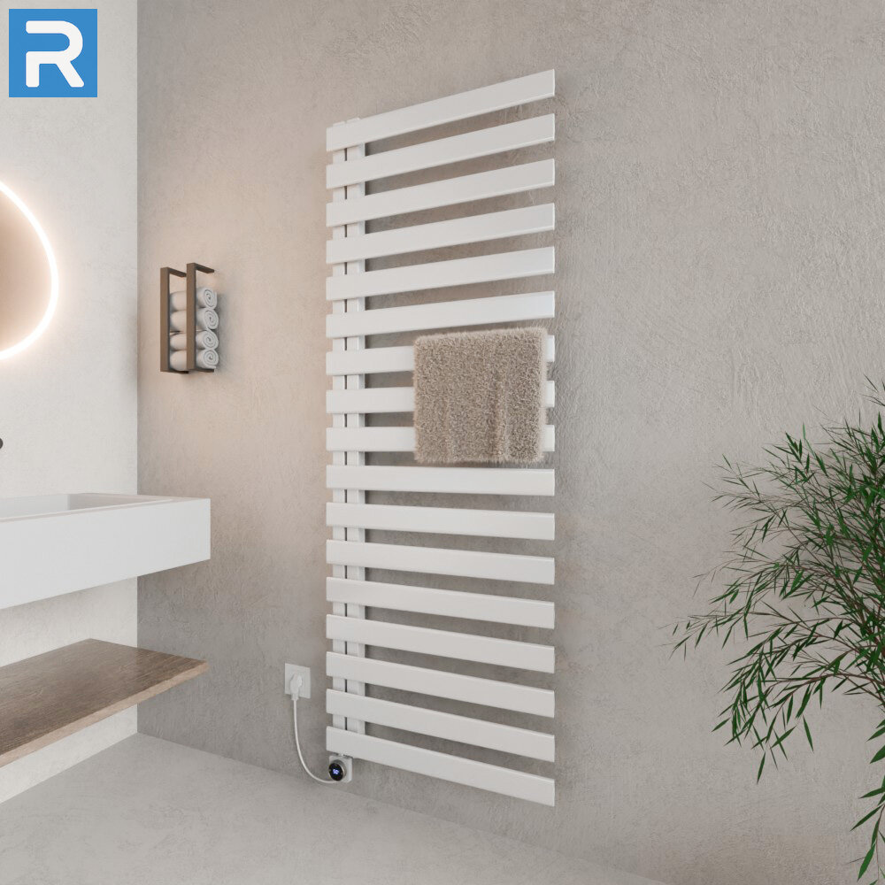ROTHLER Elektrischer Premium Handtuchheizkörper Badheizkörper Weiß 60 x 183 cm mit Thermoflüssigkeit ROTHLER Elektrischer Premium Handtuchheizkörper Badheizkörper Weiß 60 x 183 cm mit Thermoflüssigkeit