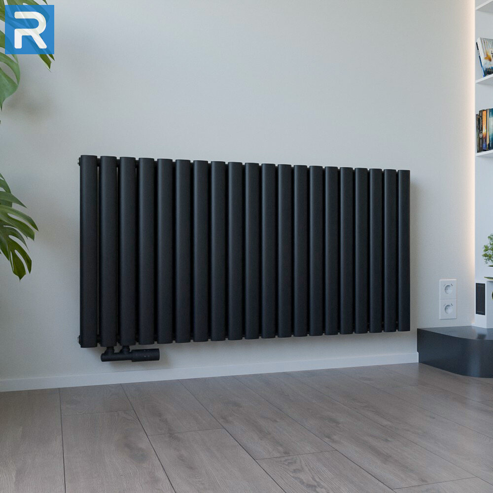 ROTHLER Paneelheizkörper Flachheizkörper Katzenauge Horizontal Doppellagig Schwarz 120 x 60 mit Multiblock ROTHLER Paneelheizkörper Flachheizkörper Katzenauge Horizontal Doppellagig Schwarz 120 x 60 mit Multiblock