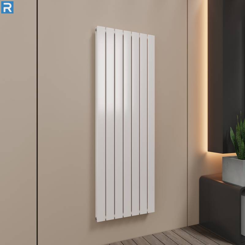 ROTHLER Paneelheizkörper Flachheizkörper Vertikal Doppellagig Weiß 53 x 160 cm