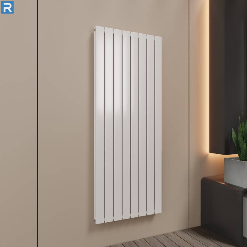 ROTHLER Paneelheizkörper Flachheizkörper Vertikal Doppellagig Weiß 61 x 160 cm