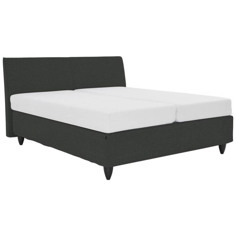 RUF Betten BOXSPRINGBETT Anthrazit