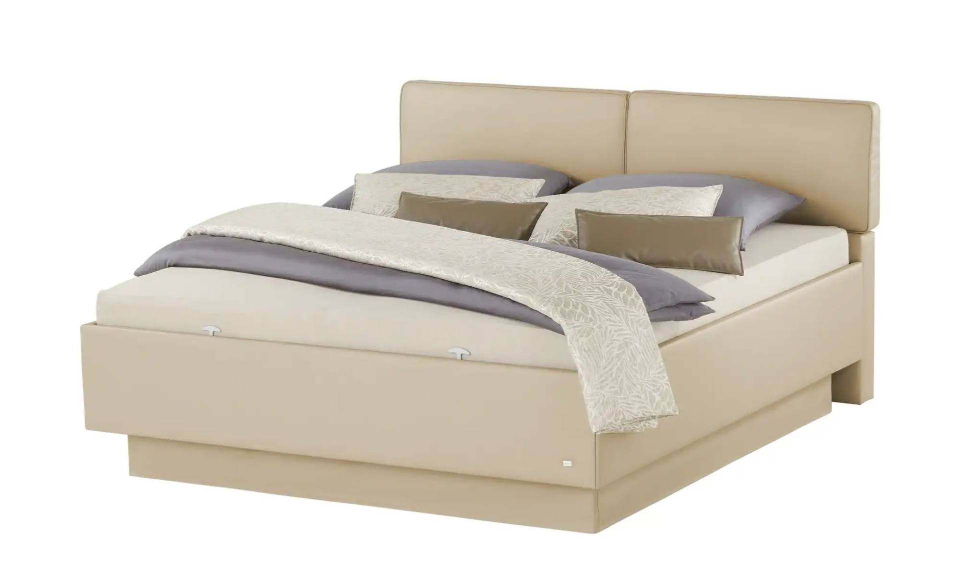 RUF Boxspringbett  Composium ¦ beige ¦ Maße (cm): B: 193 H: 110 Betten > Boxspringbetten > Boxspringbetten 180x200 - Höffner