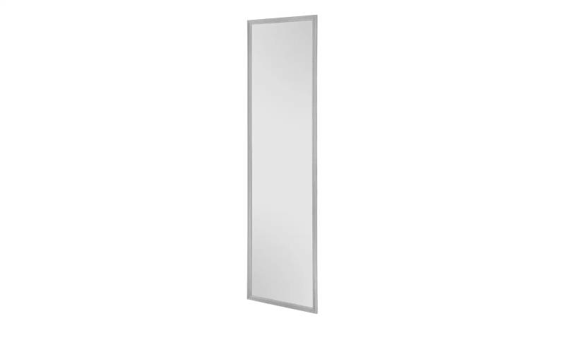 Rahmenspiegel  Pregasina ¦ grau ¦ Glas,Kunststoff ¦ Maße (cm): B: 34 H: 125 T: 1.5 Accessoires > Spiegel - Höffner