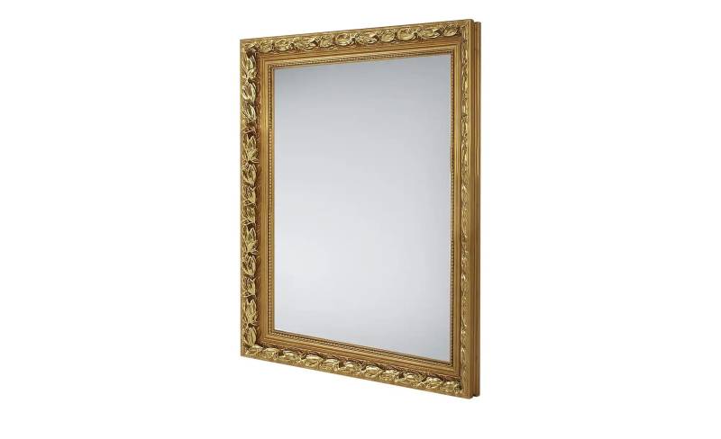 Rahmenspiegel  Serle ¦ gold ¦ Holzwerkstoff,Glas ¦ Maße (cm): B: 55 H: 70 T: 3.5 Accessoires > Spiegel - Höffner