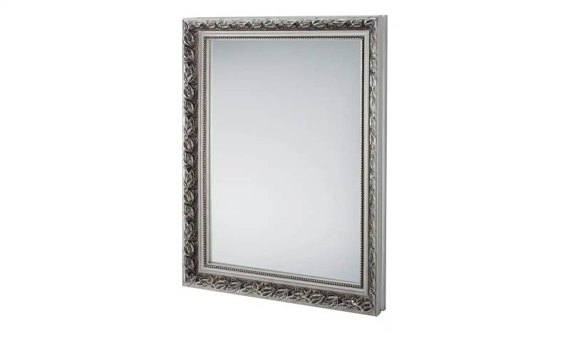 Rahmenspiegel  Serle ¦ silber ¦ Holzwerkstoff,Glas ¦ Maße (cm): B: 55 H: 70 T: 3.5 Accessoires > Spiegel - Höffner