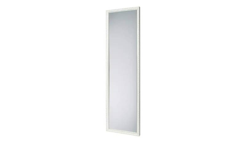 Spiegel   ¦ weiß ¦ Glas,Aluminium,Holzwerkstoff ¦ Maße (cm): B: 35 H: 125 T: 2.0 Dekoration > Spiegel - Möbel Kraft