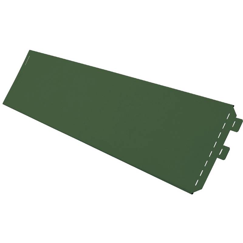 Rasenkante Easy Moos-Grün Stahlbl. 0,55 mm pulverb. L 96 x H 12 cm von -