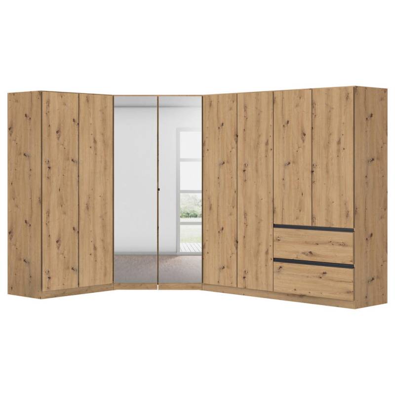 Rauch Möbel ECKKLEIDERSCHRANK Eiche Artisan