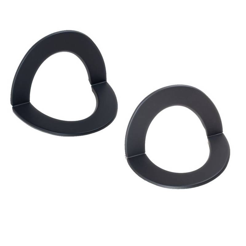 Rauchrohr Wandrosette 150mm innen Ecke für 2mm Senotherm-Lack schwarz oder gussgrau von KaminStore24