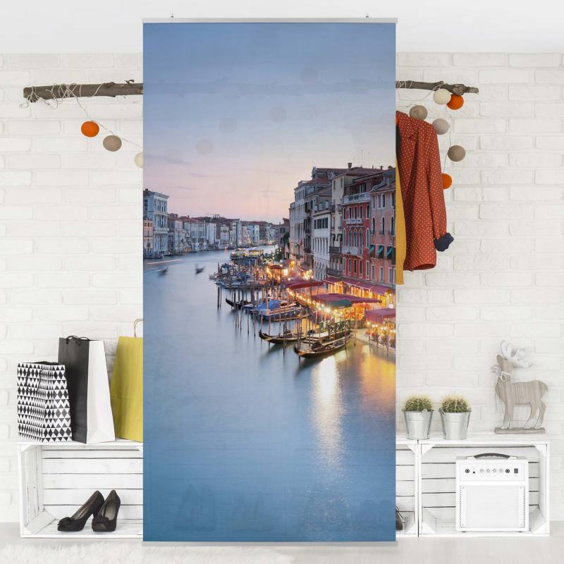 Raumteiler Abendstimmung auf Canal Grande in Venedig