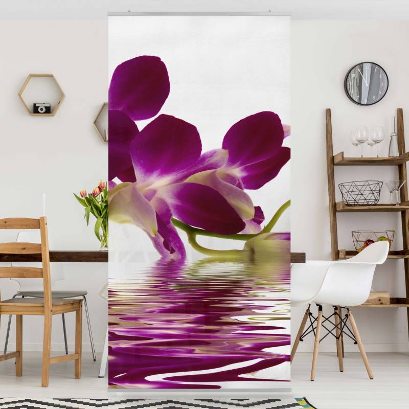 Raumteiler Pink Orchid Waters