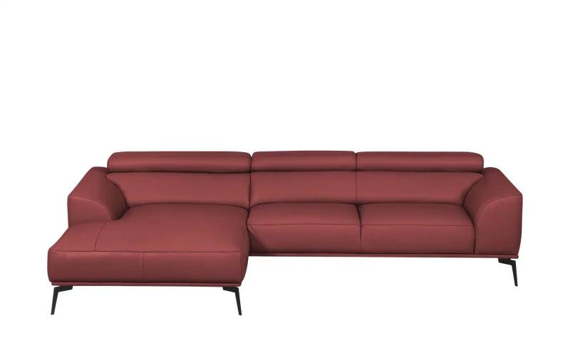 Ravensberger Werkstätten Ecksofa  Atlanta ¦ rot ¦ Maße (cm): B: 283 H: 92 T: 173.0 Polstermöbel > Sofas > Ecksofas - Höffner