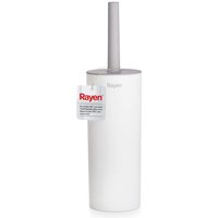 WC-Bürste mit Deckel Effiziente Reinigung Ultraweich Weiß - Rayen von RAYEN