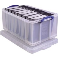 Really Useful Box Aufbewahrungsbox 64C 44x31x71cm 64l transparent von Really Useful