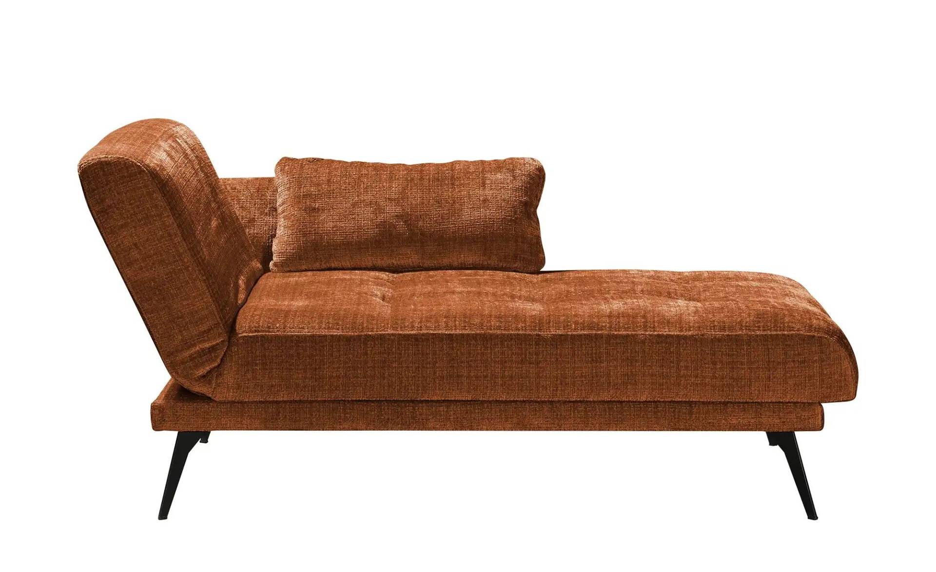 Recamiere  Amira ¦ braun ¦ Maße (cm): B: 200 H: 85 T: 106.0 Polstermöbel > Ottomanen & Recamiere - Höffner