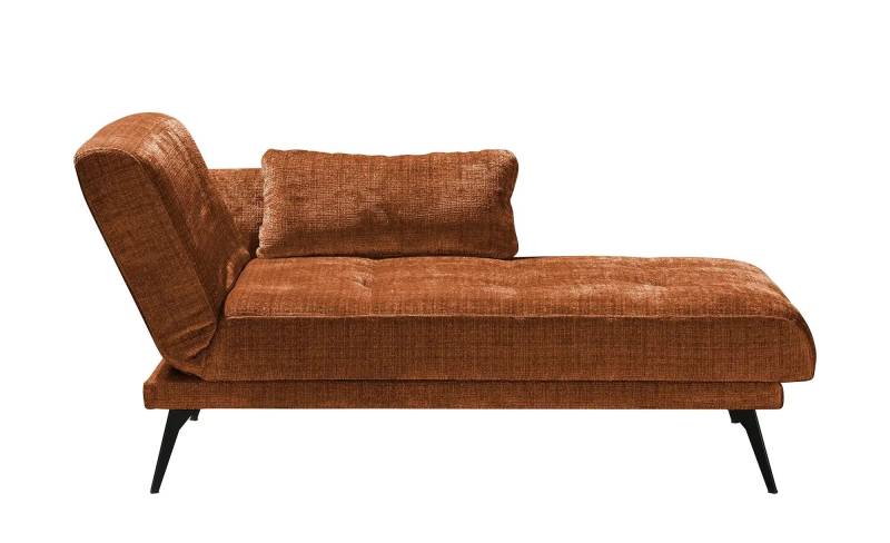 Recamiere  Amira ¦ braun ¦ Maße (cm): B: 200 H: 85 T: 106.0 Polstermöbel > Ottomanen & Recamiere - Höffner
