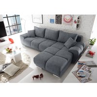 Schlafsofa "Anton", mit Bettfunktion, Bettkasten, Rücken- und Zierkissen, universell aufbaubar, frei im Raum stellbar von Ed Exciting Design