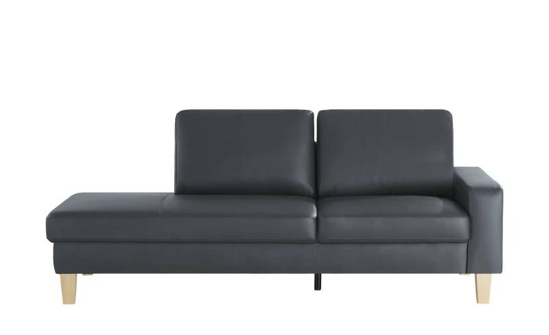 Recamiere aus Leder Bena ¦ blau ¦ Maße (cm): B: 213 H: 86 T: 97.0 Polstermöbel > Sofas > Einzelsofas - Möbel Kraft