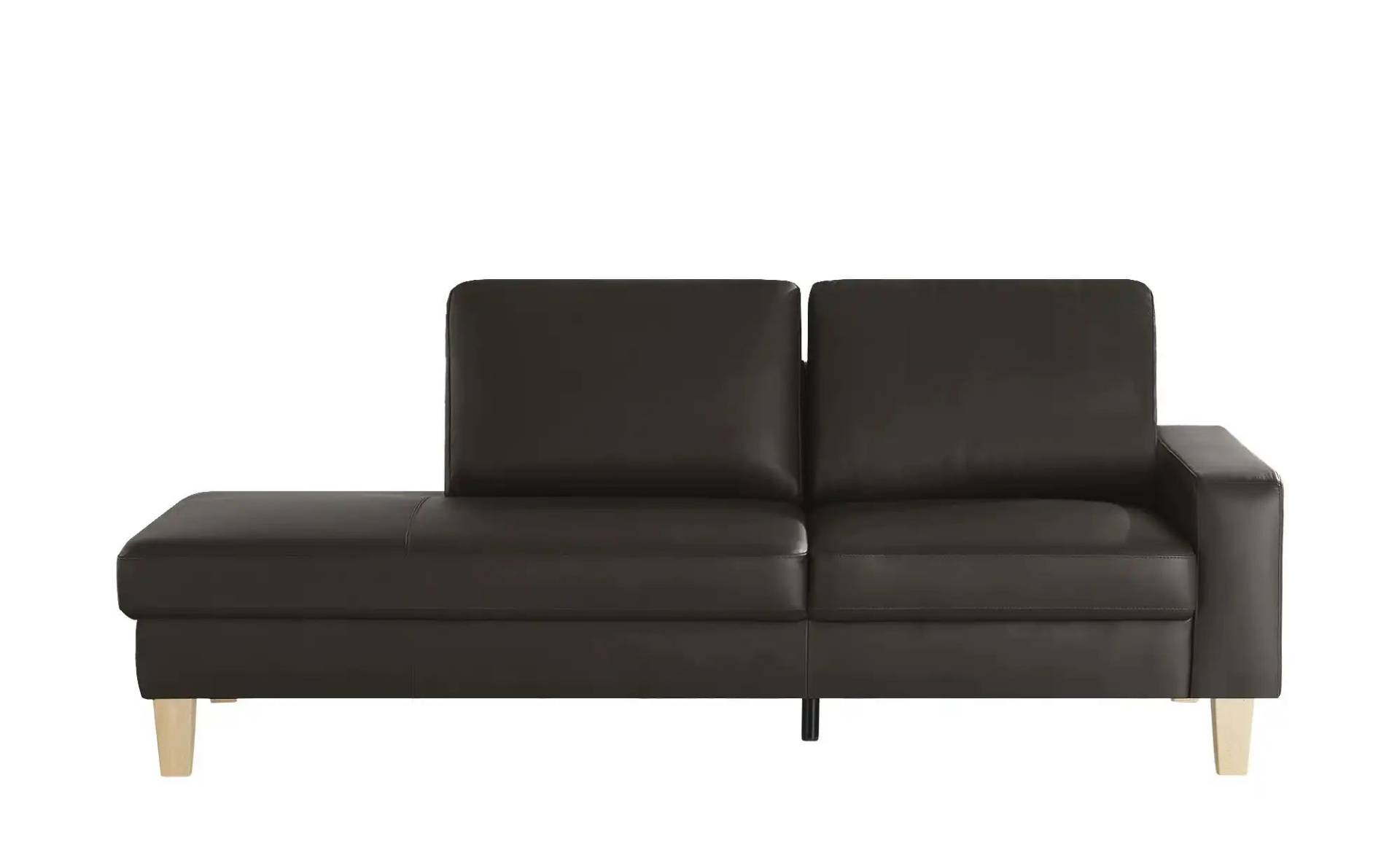 Recamiere aus Leder Bena ¦ braun ¦ Maße (cm): B: 213 H: 86 T: 97 Polstermöbel > Sofas > Einzelsofas - Höffner