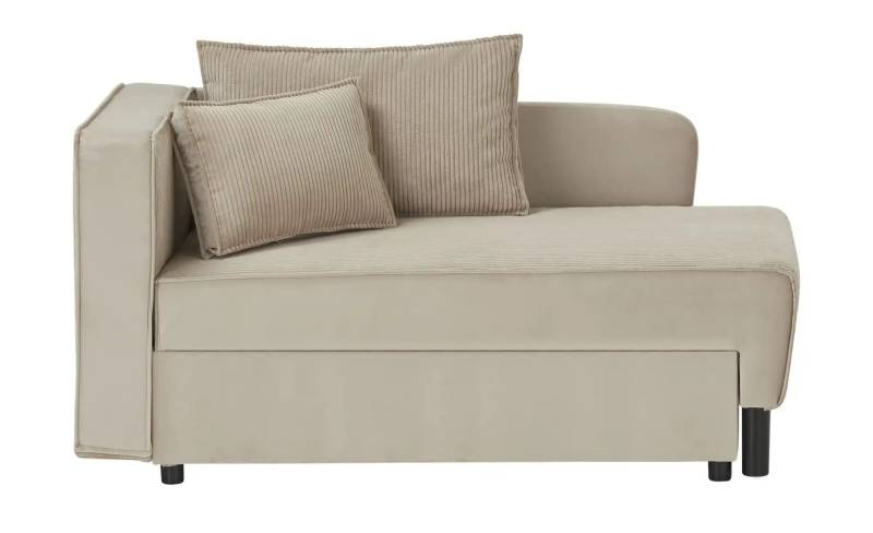 Recamiere  Romaja ¦ beige ¦ Maße (cm): B: 148 H: 75 T: 85.0 Polstermöbel > Ottomanen & Recamiere - Möbel Kraft