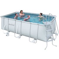 Rechteckiger oberirdischer Power Steel Frame Pool