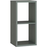 Regal 1-Boden ca. 40x73x33 cm Salbei Dekor