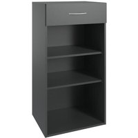 Regal 40 cm breit inkl. Schubkasten MULTIRAUMKONZEPT von Wimex / Graphit
