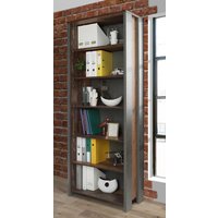 Regal 86 cm breit CLIF von Forte Old-Wood Vintage / Beton