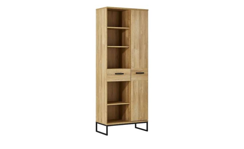 Regal  Medebach ¦ holzfarben ¦ Maße (cm): B: 76 H: 196 T: 38.0 Regale > Bücherregale - Höffner