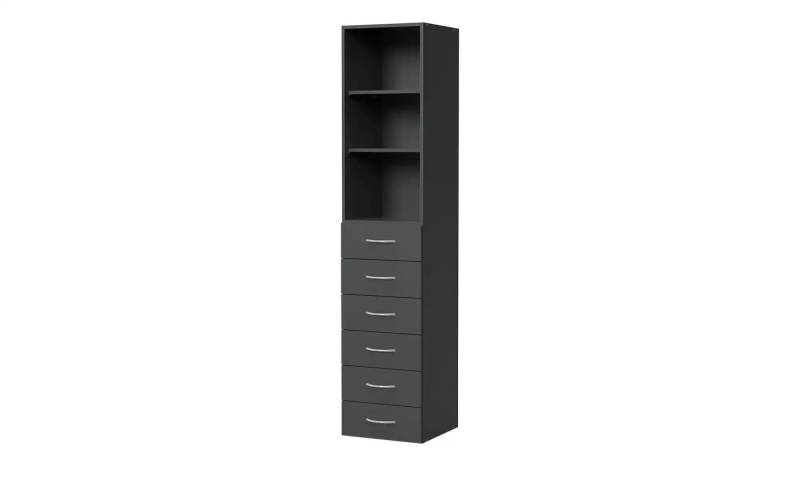 Regal  Multiraumkonzept ¦ grau ¦ Maße (cm): B: 40 H: 185 T: 40.0 Regale > Standregale - Höffner