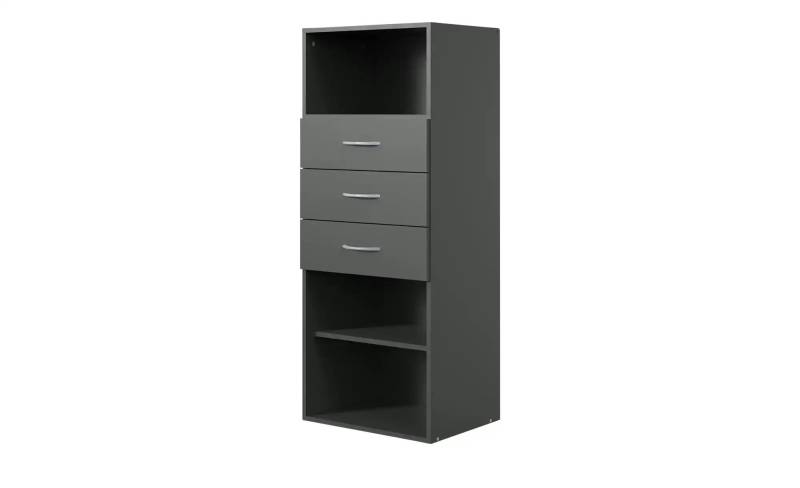 Regal  Multiraumkonzept ¦ grau ¦ Maße (cm): B: 45 H: 126 T: 40.0 Regale > Standregale - Höffner