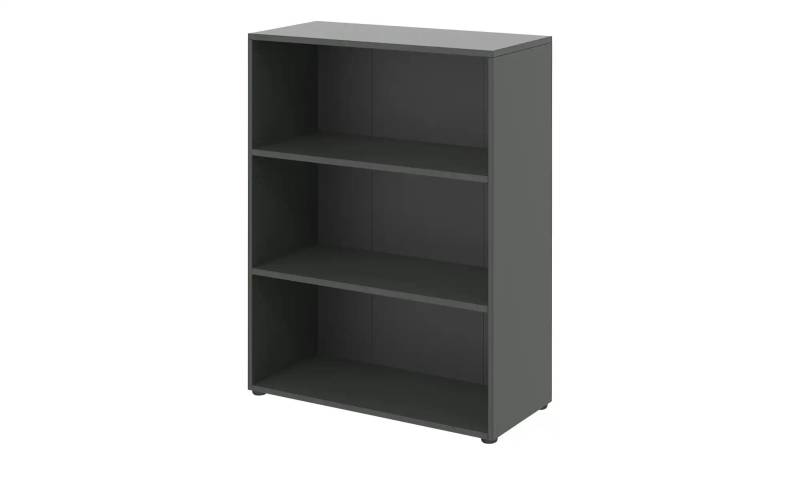 Regal  home.office ¦ schwarz ¦ Maße (cm): B: 80 H: 107,2 T: 32.8 Regale > Büroregale - Höffner