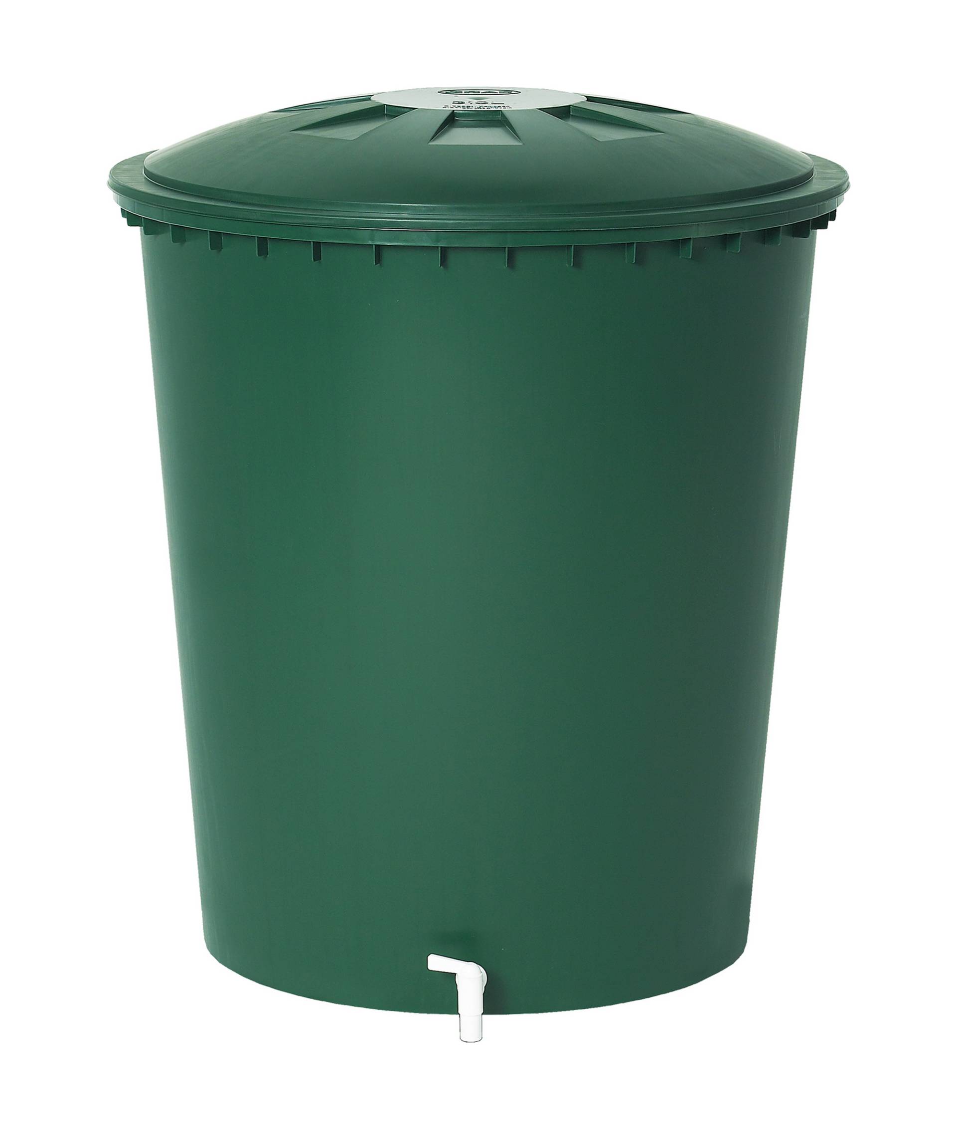 GARANTIA Regentonne 'Basic-Line' tannengrün 210 l mit Hahn von Garantia