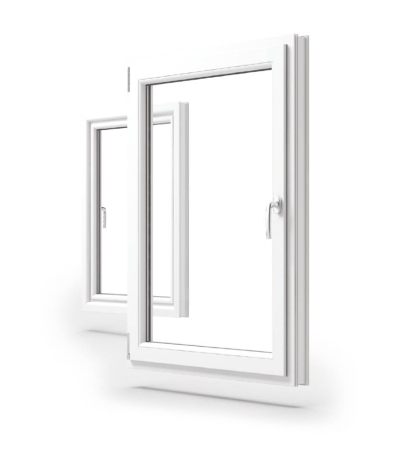 Rehau Fenster aus Kunststoff im Smartline System vom Velux Konzern von Dobroplast