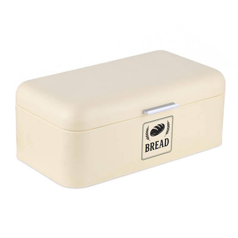 Relaxdays BROTKASTEN Beige