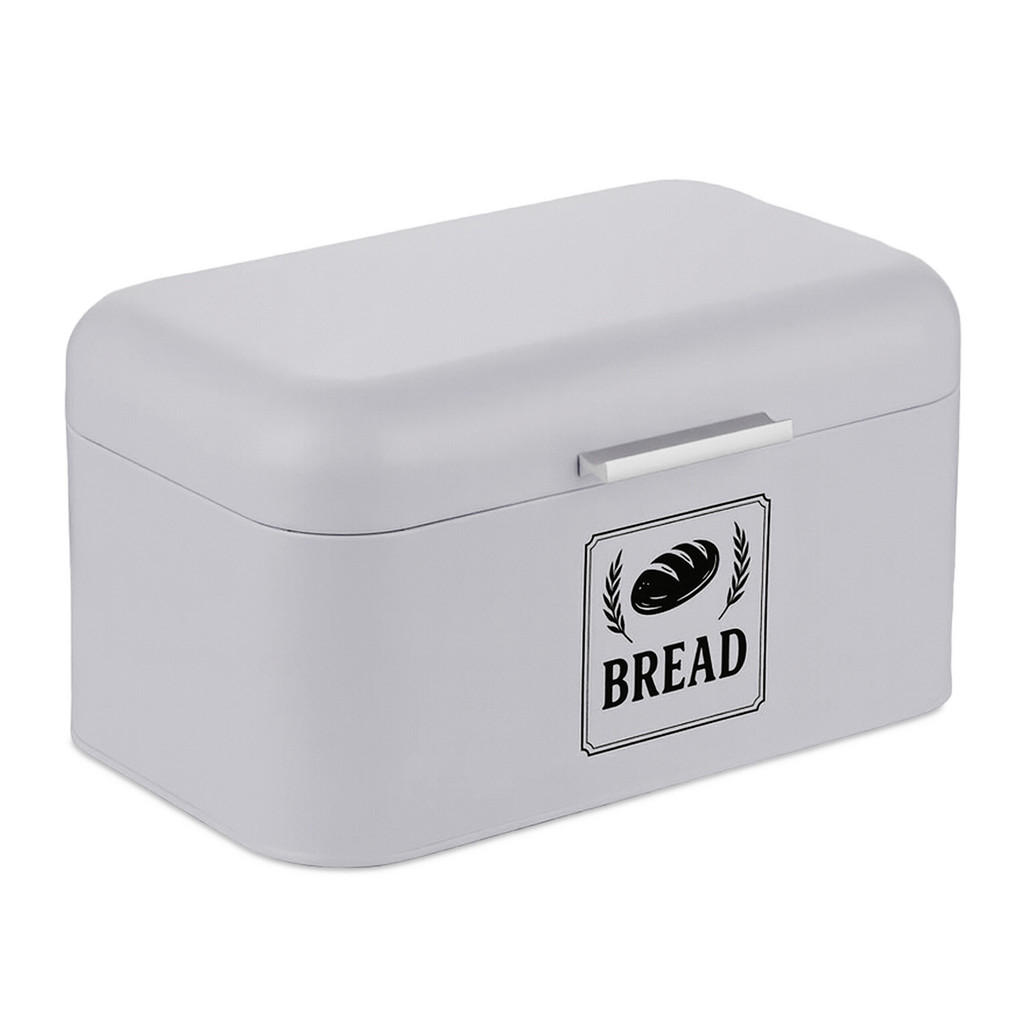 Relaxdays BROTKASTEN Grau Relaxdays BROTKASTEN Grau