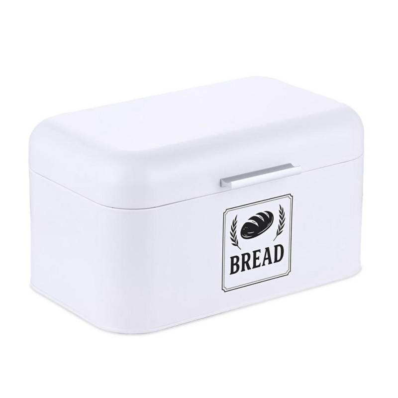 Relaxdays BROTKASTEN Weiß