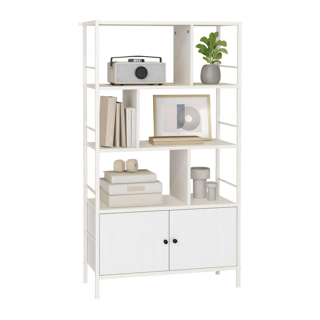 Relaxdays BÜCHERREGAL Weiß Relaxdays BÜCHERREGAL Weiß