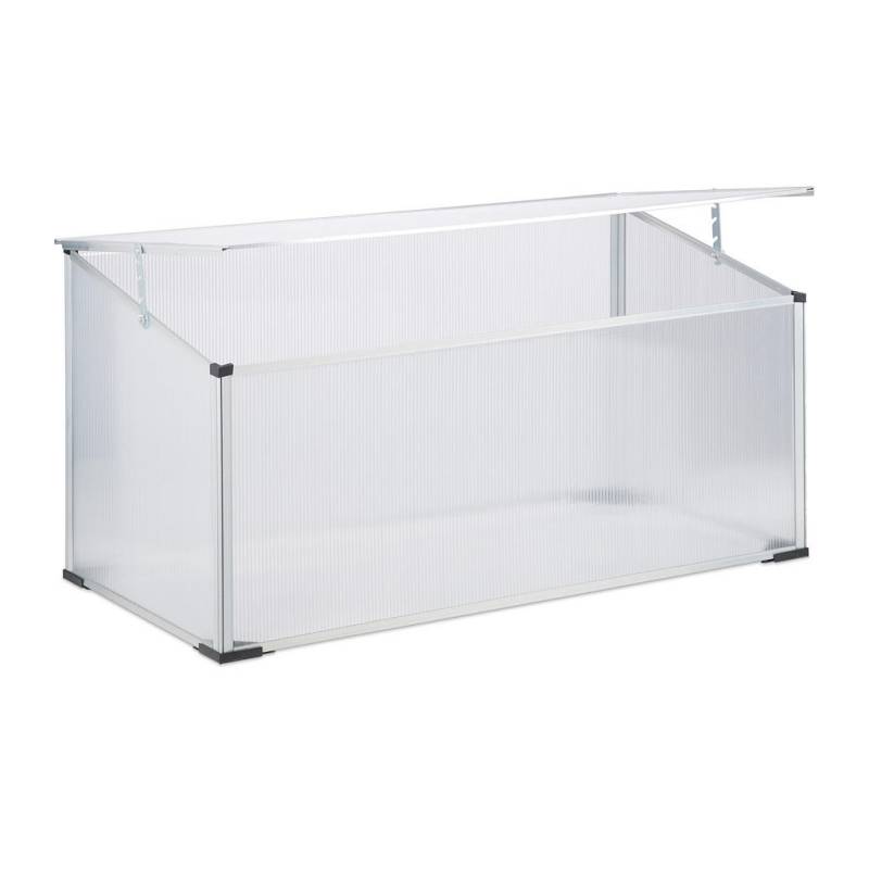 Relaxdays FRÜHBEET Transparent