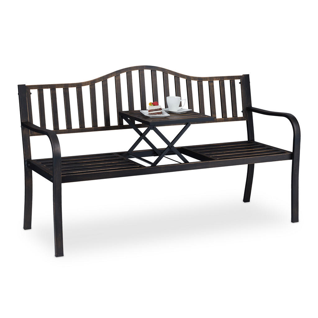 Relaxdays GARTENBANK Mehrfarbig Relaxdays GARTENBANK Mehrfarbig
