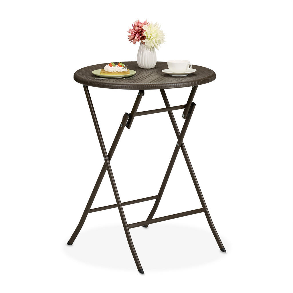 Relaxdays GARTENTISCH Braun Relaxdays GARTENTISCH Braun