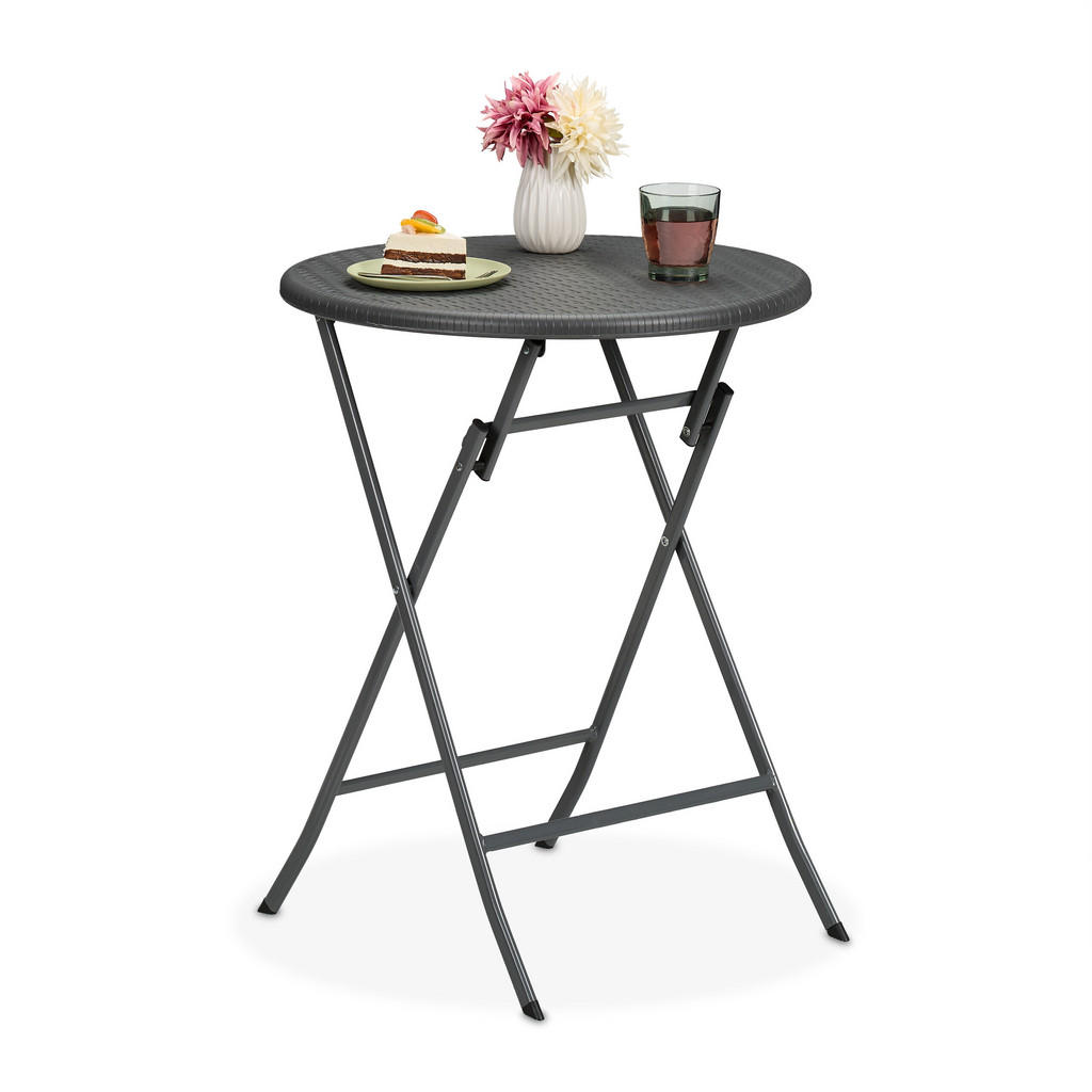 Relaxdays GARTENTISCH Grau Relaxdays GARTENTISCH Grau