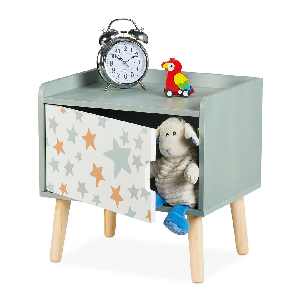 Relaxdays KINDER-NACHTTISCH Mehrfarbig Relaxdays KINDER-NACHTTISCH Mehrfarbig