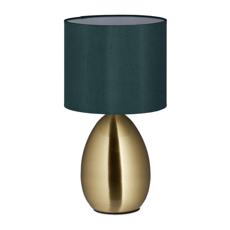 Relaxdays NACHTTISCHLAMPE Mehrfarbig