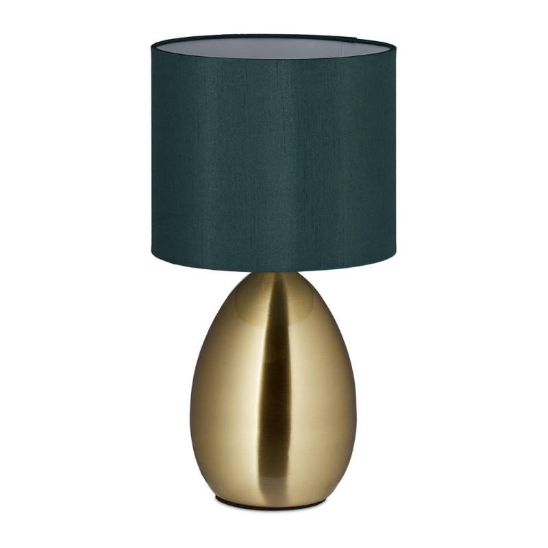 Relaxdays NACHTTISCHLAMPE Mehrfarbig